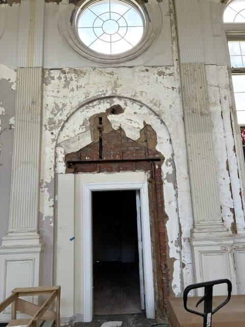 Photo of the sacristy